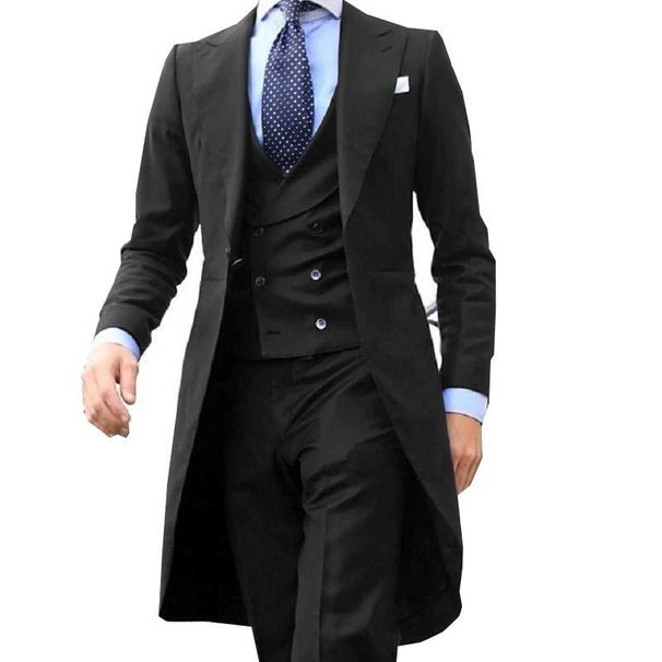 Men's Clothing Men's Suits, Business Casual Suits, Men's Three Piece Suits, Groomsmen, Wedding Banquet Suits For Men_viptrois.com