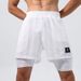 Men's Clothing Double Layer Sports Fitness Three Quarter Pants Breathable Perspiration Quick Drying Stretch Outdoor Casual Pants_viptrois.com