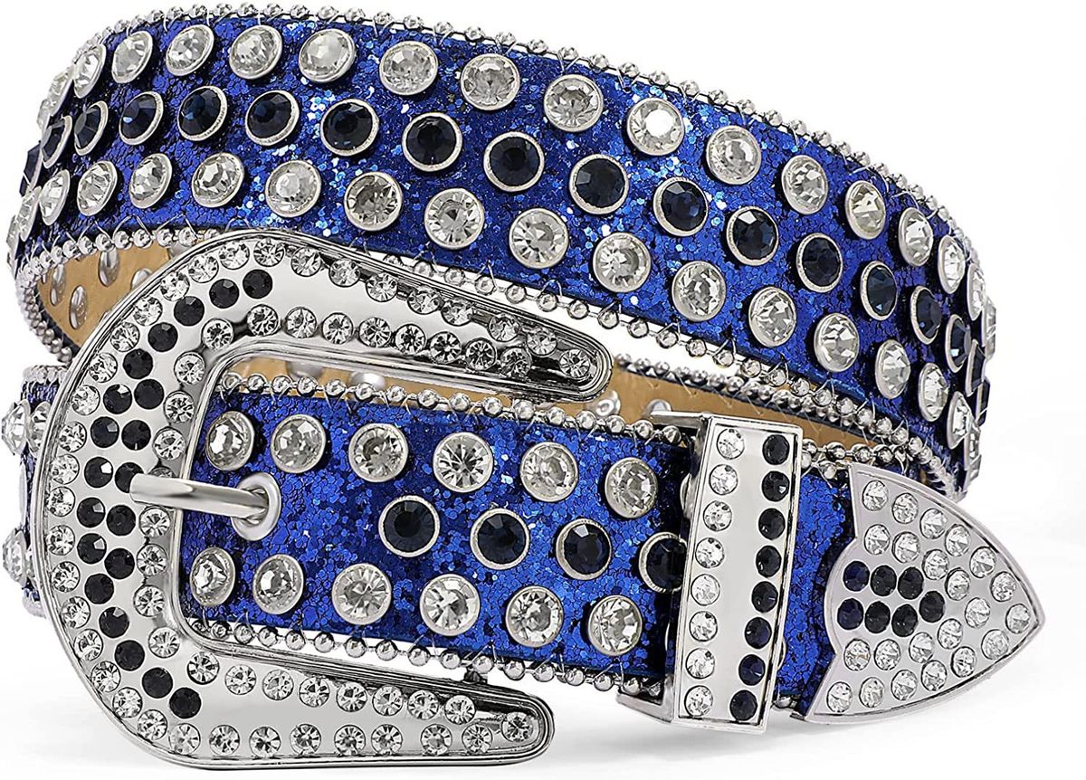 Unisex Women's belt Hip Hop Punk sexy belt y2K fashion diamond belt_viptrois.com