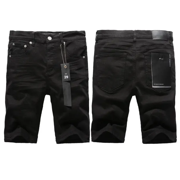 Shorts Jeans Mens Designer Short Jeans Rainbow Hole Hip Hop Casual Short Knee Lenght Jean Clothing 29-40 Size High_viptrois.com