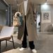Autumn Winter Wool Men Double Layer Trench Coat Mid-Length Over-the-Knee Korean Style High-End Cashmere Woolen Jacket_viptrois.com