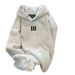 Fleece Hooded Sweater Men's Autumn And Winter Trendy Brand Versatile Loose Cleanfit High Street Retro Pullover Jacket_viptrois.com