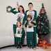 Christmas Santa letter Christmas tree Christmas family suit printed homewear sleep_viptrois.com