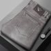 Men's Clothing Autumn And Winter Jeans Slim Fitting Skinny Pants Casual Cotton Stretch Nine Point Pants_viptrois.com