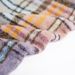 Unisex Shawl small checkered square scarf Women's bib blanket shawl_viptrois.com