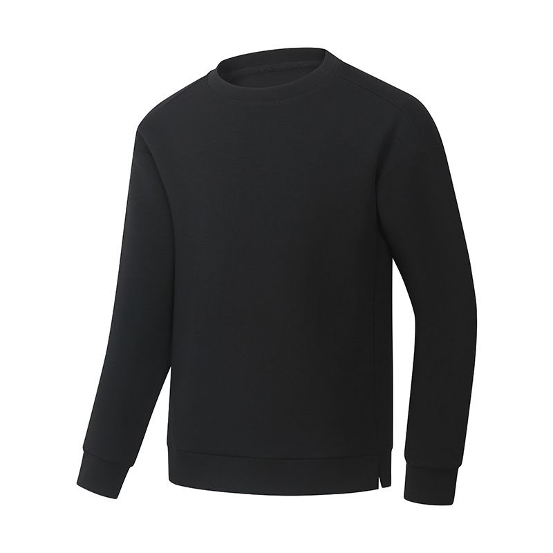 2025 High-end Men's Air Layer Crew Neck Sweater 2025 Autumn New Fashion Versatile Casual Long-sleeved Top Bottoming Shirt_viptrois.com