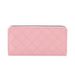 Wallet Card Cases Wallet Long Women's Double Layer Zipper Love Frosted Leather Mobile Phone Bag Women's Purse Large Capacity Wrist Clutch Bag_viptrois.com