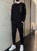 Men's Clothing Casual sports suit men's autumn new loose sweater long sleeve teenager Korean style trendy handsome two-piece suit new_viptrois.com