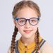 2103 Color Primary School Students Children's Flat Mirror Boys and Girls Blue Light Protection Goggles Eyes_viptrois.com