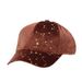 Autumn and Winter Golden Velvet Full Sky Star Outdoor Women's Baseball Student Reflective, Warm, Sunscreen Duck Tongue_viptrois.com