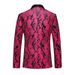 Men's Clothing New Men's Suit Two Piece Suit Korean Style Youth Trend Fashion Casual Jacquard Suit Men's Dress_viptrois.com