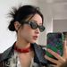 New Cat Eye GM Women, High-End Small Frame Sunglasses For Men, Summer UV Protection, Same Style_viptrois.com