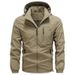 Men's Mountaineering Punching Jacket Casual Coat Outdoor Waterproof Jacket_viptrois.com