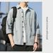 2026 Men's Mid Sleeve Shirt Pure Cotton Shirt Men's Full Cotton Seven Cent Sleeve Shirt Men's Premium Light Luxury Top_viptrois.com