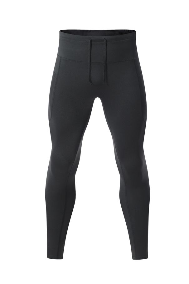Men's Clothing Men's Sports Leggings High Elastic Basketball Training Fitness Pants Sports Running Yoga Compression Bottoming Long Pants_viptrois.com