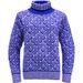 Retro High Neck Sweater For Men – Diamond Jacquard Pattern, Lightweight & Stylish, Perfect For Autumn & Winter Casual Wear_viptrois.com