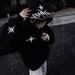 Guochao American High Street Polaris Embroidered Hooded Sweater Men's Loose Trendy Brand Fleece Hoodie Jacket_viptrois.com
