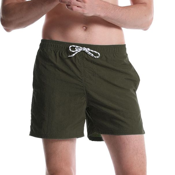 Beach Quick Drying Waterproof Nylon 4 Inch Thin Style With Mesh Lining Shorts For Men's Beach Surfing Casual Pants_viptrois.com