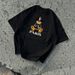Men's Hip-Hop Cotton T-Shirt - Paris Bear Graphic Print Streetwear Tee, Casual Short Sleeve Crewneck Top_viptrois.com
