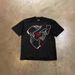 Oversized Creative Printed T-Shirt Heavyweight Pure Cotton Loose Short Sleeved Style for Couples Women Men_viptrois.com