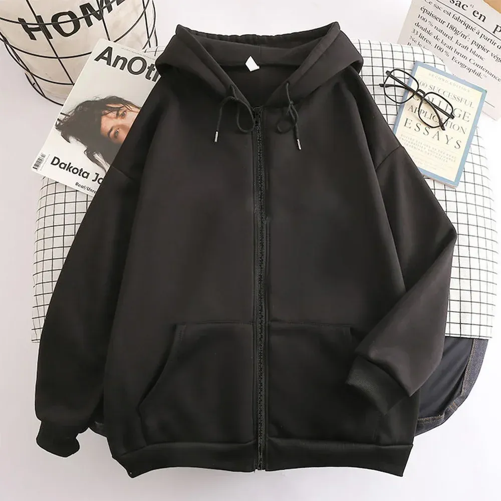 Men's Zipper Hoodie, Casual Zipper Jacket, Spring And Autumn Edition, Harajuku Gothic Hoodie, Sports Street Wear_viptrois.com