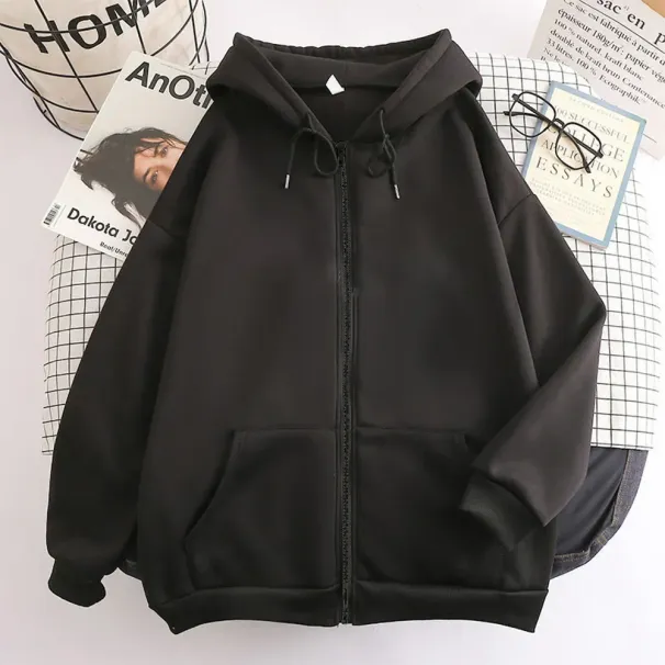 Men's Zipper Hoodie, Casual Zipper Jacket, Spring And Autumn Edition, Harajuku Gothic Hoodie, Sports Street Wear_viptrois.com