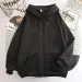 Men's Zipper Hoodie, Casual Zipper Jacket, Spring And Autumn Edition, Harajuku Gothic Hoodie, Sports Street Wear_viptrois.com