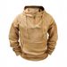 Spring And Autumn Men's Sweatshirt Hoodie Arm Zipper Multi Pocket Pullover Sports Casual Sweatshirt_viptrois.com