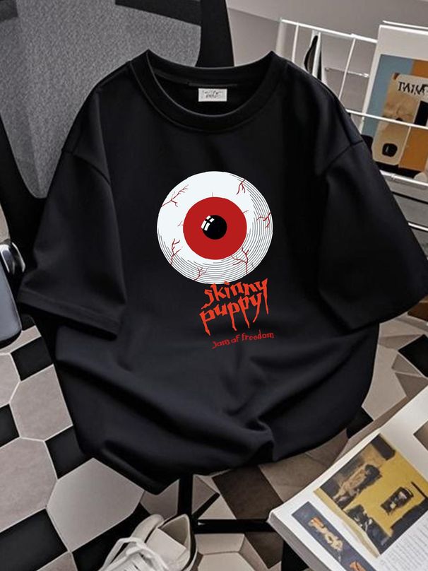 Skinny Puppy T Shirt- One Sided// Hot - Halloween Day/ Gift Shirt Graphic Top For Everyday Wear Fashion Breathable Streetwear Soft Stylish Unisex_viptrois.com