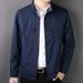 CT Spring And Autumn New Men's Jacket Plus Size Business Thin Casual Solid Color Dad Formal Wear_viptrois.com