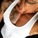 Men's Clothing Men's Heavyweight Cotton Coarse Ribbed Sleeveless Tank Top Solid Color Sports Vest Slim Fit For Formal & Casual_viptrois.com