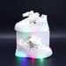 Spring And Autumn New Breathable Bowknot Hot Diamond Running Shoes Princess Style 1 6 Years Old Luminous Shoes_viptrois.com