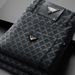 Men's Clothing Light Luxury High End Business Casual Pants Autumn And Winter Men's Plus Velvet Thickened Plaid Slim Straight Trousers_viptrois.com