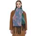 Unisex Hoop yarn thickened bib thick fringe five-pointed star matching color star scarf_viptrois.com