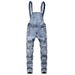Men's Clothing Strappy Denim Rompers Ripped Jeans Trousers Trendy Pop Work Clothes_viptrois.com