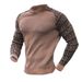 High Quality 2025 Autumn And Winter New Men's Pullover Color Blocked Waffle Knit Sweater Can Be Paired With A Trendy Top_viptrois.com