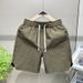 Men's Clothing Summer Shorts Men's Neutral Style Seersucker Versatile Casual Couple Fashion Trend Loose Beach Shorts Men_viptrois.com