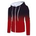 European And American Cross-Border Autumn Winter New Gradient Color 3D Printed Zipper Sweatshirt Men's Casual Cardigan_viptrois.com