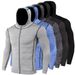 Men's Clothing autumn and winter sports jackets fitness running training long sleeves zipper casual hoodie quick-drying jacket_viptrois.com