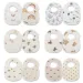 2pcs/set Waterproof Baby Bibs Cotton Infant Feeding Bib Newborn Burp Cloths Bandana for Kids Boys Girls Soft Saliva Towel_viptrois.com