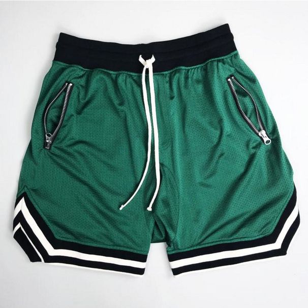 Men's Clothing fitness sports shorts men's quick-drying mesh solid color hip-hop breathable casual basketball pants_viptrois.com