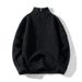 Men's Half-Zip Knit Sweater – Long Sleeve Unisex Pullover In Black/Grey/Army Green (Sizes M-3XL)_viptrois.com