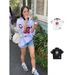 2026 New Versatile Niche American Style Printed Loose Short Sleeve Jersey Street Sports Casual T-Shirt For Men_viptrois.com