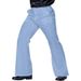 Men's Stretch Retro Flare Pants - Comfortable High Waist Cotton Blend Trousers For Casual & Outdoor Wear_viptrois.com