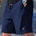 Men's Clothing Men's White Casual Sports Pants Summer Style Outerwear Five Point Corduroy Shorts For Formal & Casual_viptrois.com