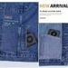 CT New Men's Denim Jacket Loose Fit Autumn Winter High-end Washed Workwear Turn-down Collar Stylish Trendy Top_viptrois.com