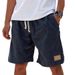 Men's Vintage Linen Relaxed Shorts – Breathable & Stylish For Summer Holidays (S-5xl, 10 Colors, Casual Comfort, Lightweight 260g Fabric)_viptrois.com