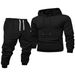 Unisex 3-Piece Winter Tracksuit Set - Fleece-Lined Hoodie & Joggers With Breathable Comfort_viptrois.com