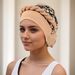 New Milk Silk With Diamond Shaped Sequin Braid Hat African Hat Muslim Hat_viptrois.com