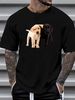LABRADOR PUPPIES T SHIRT Golden Chocolate Lab Retriever Pup Dog S To 3XL Homme Soft Versatile Casual Stretched Stylish Designer Clothes_viptrois.com